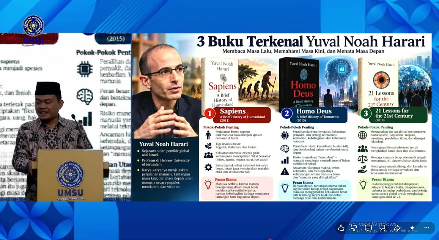 3 Buku Terkenal Yuval Noah Harari: Dominasi Manusia, Sejarah Masa Depan hingga Otomatisasi AI
